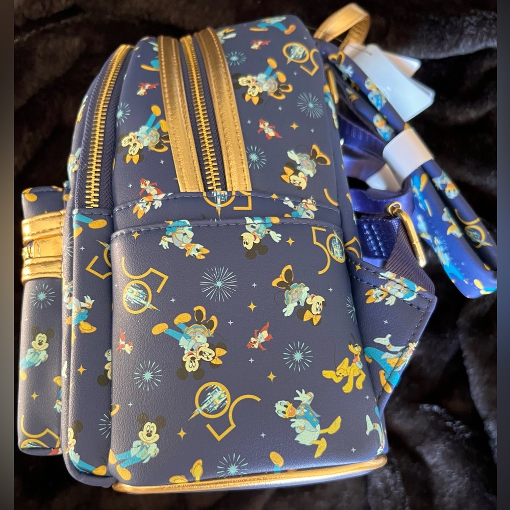 Disney 50th Anniversary Mickey and Friends Loungefly - Picture 4 of 5